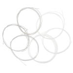 6 tk/komplekt klassikalise kitarri keeled 028-043 tolline terass&uuml;damik, h&otilde;betatud vasesulam h&otilde;be/valge