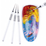 1 tk 7 mm k&uuml;&uuml;nekunsti pintsli voodripliiatsid sulamist k&auml;epidemega UV-geelv&auml;rvimispliiats h&otilde;be