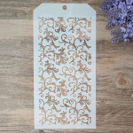 12*24 cm meisterdamise &otilde;mblusteta &scaron;abloon Scrapbookingi tembeldamiseks templite albumi dekoratiivsed reljeefsed paberkaardid