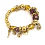 Les Tr&eacute;sors De Lily [C5298] &ndash; kuldpruun Belle des Champs disainerk&auml;ev&otilde;ru pruun