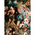 Teemantmaal Ristpistes Teemanttikandid  Iluj&auml;nes  t&auml;iskivi 20X30CM