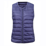 Naiste talvine vest - Duck Ultralight kahepoolne kandmine varrukateta soe jope 7Xl vestiga mantel 7XL