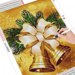 5D DIY Teemantmaaling J&otilde;ulud K&auml;sit&ouml;&ouml; Uus Saabumine Teemanttikandid Multifilm Mosaiik N&auml;put&ouml;&ouml; Kodukaunistus Full Round (20X30CM)