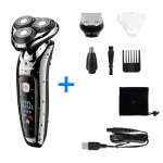 HATTEKERi elektriline pardel Laetav juhtmeta juuksel&otilde;ikur Meeste elektriline pardel, 3-&uuml;hes hoolduskomplekt, raseerimismasin