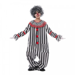 Lastepoiste &otilde;udusklouni kost&uuml;&uuml;m Halloweeni hirmutav tsirkuse v&auml;ljam&otilde;eldud kleit vanaaegne tapja peokomplekt S