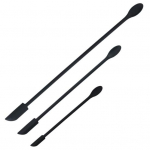 3 tk/komplekt kaabits Toiduk&otilde;lblik ohutu silikoonist mittenakkuva k&ouml;&ouml;gikaabits must