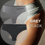 FINETOO 2TK/komplekt naiste pesu M-2XL Bodyshaper Gstring alusp&uuml;ksid k&otilde;rge v&ouml;&ouml;kohaga &otilde;mblusteta k&otilde;hukontrolliga aluspesu naiste stringid M-L