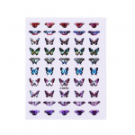 Nail Art Decal Strong Stickiness Easy to Apply Colorful Delicate Beauty Butterfly Manicures Gadgets supplies 5
