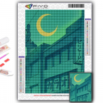 Ristpistete komplekt DIY Teemanttikandid Sailor Moon Teemantmaal Kodukaunistus Full Round 20X30CM