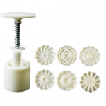 1 komplekti kuu koogivorm templitega Mitmeotstarbeline kerge ja praktiline mungoa kr&otilde;beda vormi k&ouml;&ouml;gividin G