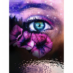 Eye DIY 5D Teemantmaal Multifilm Maastik Teemanttikandid Ristpistes T&auml;is&uuml;mmargune Vaigust Rhinestones Mosaiik Kodukaunistus Full Round 20x30CM