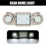 Auto salongi kuppel katusetuled 48 LED VW Passat CC B6 B7 Golf Tiguan Touran Scirocco Seat Leon Alhambra Skoda Superb Octavia Car-Styling Rear Dome Light