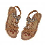 Libisemisvastased rannasandaalid Flower Print Fashion Flower Print Lameda kontsaga suvesandaalid 38 kuninglik sinine v&auml;rv