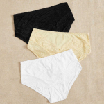 3 tk/partii Naised Suures suuruses alusp&uuml;ksid Seksikad lillelised pitsp&uuml;ksid 2XL 3XL 4XL 5XL 6XL 7XL Aluspesu siidist satiinist l&uuml;hikesed p&uuml;ksid 6XL mitmev&auml;rviline