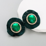 Naiste k&otilde;rvar&otilde;ngad Tutid Inkrusteeritud v&auml;rvilisest klaasist kristallist tilkk&otilde;rvar&otilde;ngad k&otilde;rgekvaliteedilised liialdatud k&otilde;rvar&otilde;ngad OneSize sinine