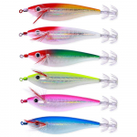6 TK/LOOT Pesca Eging kalmaari puidust kreveti konksud peibutis kaheksajala s&ouml;&ouml;t 10 cm 10 g helendav kaheksajala s&ouml;&ouml;t Kaubad kalap&uuml;&uuml;giks kunstlik s&ouml;&ouml;t