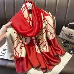 180*90cm Br&auml;ndi suvine naiste sall Moodne kvaliteet pehme siidist sallid naiste sallid Foulard rannakatted m&auml;hised siidist bandaan 90-180cm