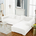 Kvaliteetne sametest diivanikate L kujuga diivani istmekatted elutoa jaoks nurgadiivani jaoks Elastne diivani kate pestav 2seater 140-185cm