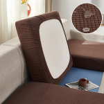 Veekindel diivanipadja kate Diivani kate Suure venivusega diivani istme kate M&ouml;&ouml;bli kaitsekatted elutoa jaoks K&otilde;ik kate Normal Size (S)-1pc kohv