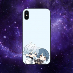 Xingqiu X Chongyun Genshin Impact telefoni&uuml;mbris iPhone 11 12 Mini 13 14 Pro Xs Max X 8 7 6s Plus 5 Se Xr Shellile iPhone7plus