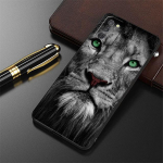 Lion Alpha Male Cub &uuml;mbris Samsung Galaxy A51 4g A32 A12 A22 A21s A72 A11 A13 A52 5g A70 A71 A33 A91 A73 A53 Tpu Silicon Funda jaoks Samsung A11