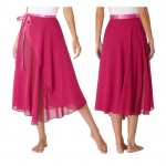 Naiste t&uuml;drukute balleti seelik salli peal Tutu seelik, elastne v&ouml;&ouml;koht, l&auml;bipaistev tantsuseelik One Size