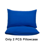 &Uuml;limalt veekindel madratsikate, &uuml;hev&auml;rviline voodilina, tolmuvastane lestade ja bakterite vastane lina, ilma padjap&uuml;&uuml;rita Only 2 pcs Pillowcase