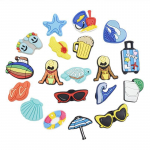 19 tk. Suvine rannaseeria Lahedad PVC-st kingade kaunistused 19pcs