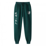 Anime Attack on Titan Printed Meeste Jooksjad Br&auml;nd Mees Vabaaja p&uuml;ksid Dressip&uuml;ksid Fitness Treening Jooksmine Spordip&uuml;ksid Riietus M