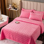 Crystal Plush tekk voodilina soe &uuml;hev&auml;rviline voodikate Flanellist paksendatud tekk &uuml;he kaheinimesevoodi talvepaksendatud 200*230cm