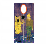 Abstraktne kuulus plakat Gustav Klimt Suudlus L&otilde;uendimaal Moodne kunst Print Magamistoa Sein Pilt Kodu Elutuba Galerii Sisustus 20x40cm no frame