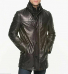 Noora Mens Winter Trench Coat kael Solid Long Leather Casual Pikk jakk | Kingitus talle XXL must