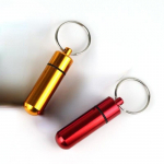 2 tk alumiiniumist veekindel pillihoidja v&otilde;tmehoidja kujuga karbi pudelihoidja konteineri ravimikarp