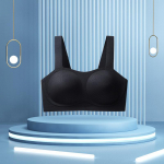 Vesti t&uuml;&uuml;p &uuml;hes t&uuml;kis kogutud aluspesu naiste j&auml;lgedeta rinnahoidja, terasr&otilde;ngata, fikseeritud kauss Thin mudelid rinnahoidja rinnahoidja seljakorsett M