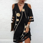 Moodne naiste Bodycon V-kaelusega minikleit Seksikas suvine rannapeo Vestidos vabaaja Boho Flora printimiskleidid L