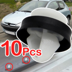 10X siseviimistluspaneeli uksekaardi kinnitusklambrid koos tihendusr&otilde;ngaga Peugeot 504 505 508 jaoks eesmise tagumise hoidiku needi k&uuml;lgmised seelikud Fix 10pcs
