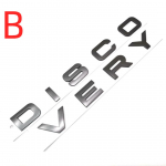 3D Letter DISCOVERY Auto tagumise esim&auml;rgi embleemi kleebis L/ja R/&uuml;le eesmise kapoti tagumise pagasiruumi tarvikutele B