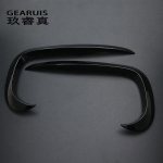 Car Styling Carbon fiber Front Fog Lamp Light Grille Lip Splitters Bumper Spoiler Sticker For Mercedes Benz GLB X247 must