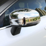 ABS kroom/s&uuml;sinik Volvo XC60 2023 auto k&uuml;ljepeegli katte tahavaate peegli kaane kaunistuseks Lisatarvikud ABS Chrome 2pcs