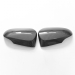 Toyota COROLLA ALTIS Auris AXIO E170 E180 E160 2013-2017 jaoks ,must s&uuml;sinikkiust tahavaatepeegli katte vahetus With lamp hole