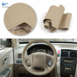 Beež Autotarvikud Salongi Roolikate Nahkkattega Hyundai Tucson 2006 2007 2008 2009 2010 2011 2012 2013 jaoks