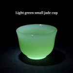 Smaragdi teetass veiniklaas Kung Fu teekomplekt Tervise tipptasemel Jade Naturaalne Jade Komplekt Jadeware Hiina stiilis tee style 7 blue