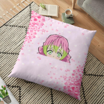 Demon Slayer padjap&uuml;&uuml;r Kimetsu No Yaiba Decor Cartoon padjap&uuml;&uuml;r Kamado Tanjirou pol&uuml;estrist padjap&uuml;&uuml;r kodu diivanile 45cm 5