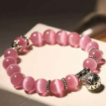 Kuum m&uuml;&uuml;k kassisilma kivi naiste K&auml;ev&otilde;ru rahvuslikus stiilis Buddha helmestest k&auml;ev&otilde;ru daamikristall K&auml;ev&otilde;ru ehted ZPG roosa