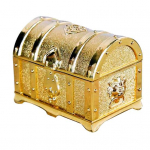 Ehte&uuml;mbris Atraktiivne pilkup&uuml;&uuml;dev kaasaskantav ehtekarp k&otilde;rvar&otilde;ngad kaelakee ehtekarp koduks kuldne