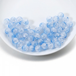 20-100 tk 8/10/12mm v&auml;rvilised plastist pragunenud helmed Vahehelmed meisterdamiseks k&auml;ev&otilde;ru kaelakee ehted leidude tarvikud 8mm x 50Pcs