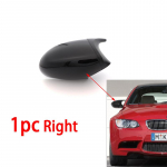 Carbon Fiber Pattern Black Side Mirror cover Caps for BMW E81 E82 E87 E88 E90 E91 E92 E93 M Look Car 1pc Pre-LCI Right