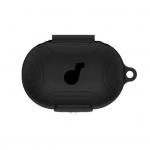 Kaitse&uuml;mbris P&otilde;rutuskindel silikoonkate konksuga Veekindel mustusekindel Mugav hoiustamise juhtmevaba peakomplekti &uuml;mbris Anker Soundcore Space A40 jaoks must