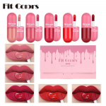Fit Colors Mini Capsule huulel&auml;ige 5-v&auml;rviline komplekt Velvet Matte Cup Show Color vedel huulepulk 6ml*5pcs