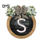 Ilmastikukindel esiukse tervitussilt Perekonnanime t&auml;ht Ilus Perekonnanimi Valikuline Aastaringne esiukse p&auml;rg